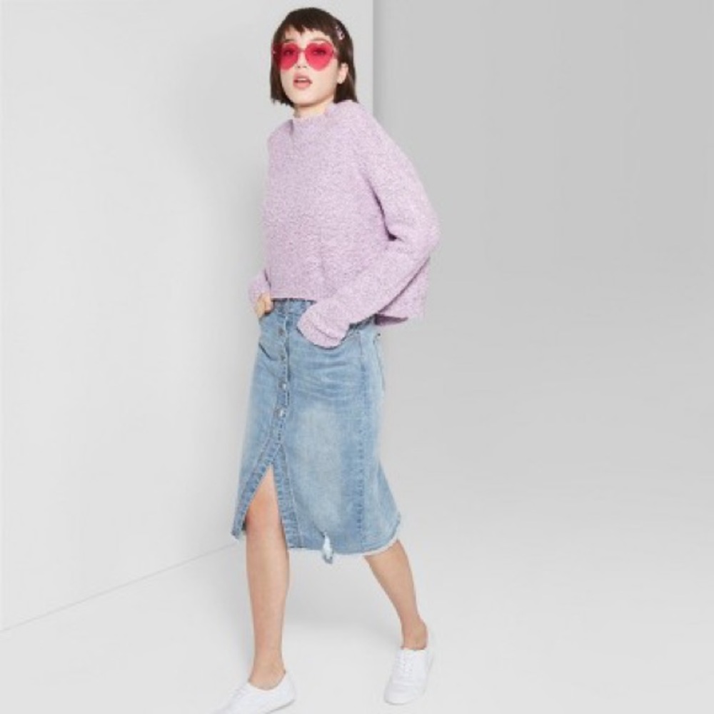 Long jean skirt NWOT